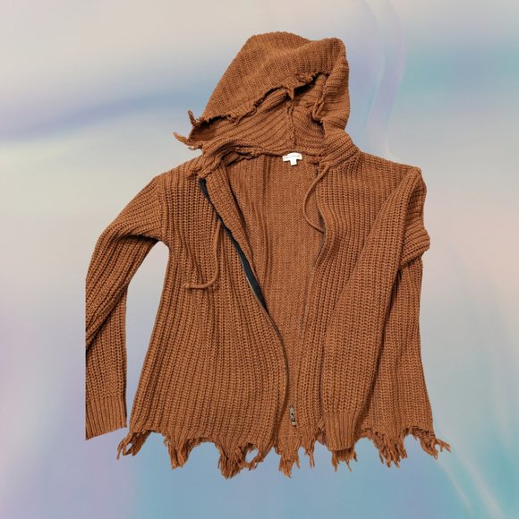 Jackets & Blazers - Hem & Thread Large Hoodie